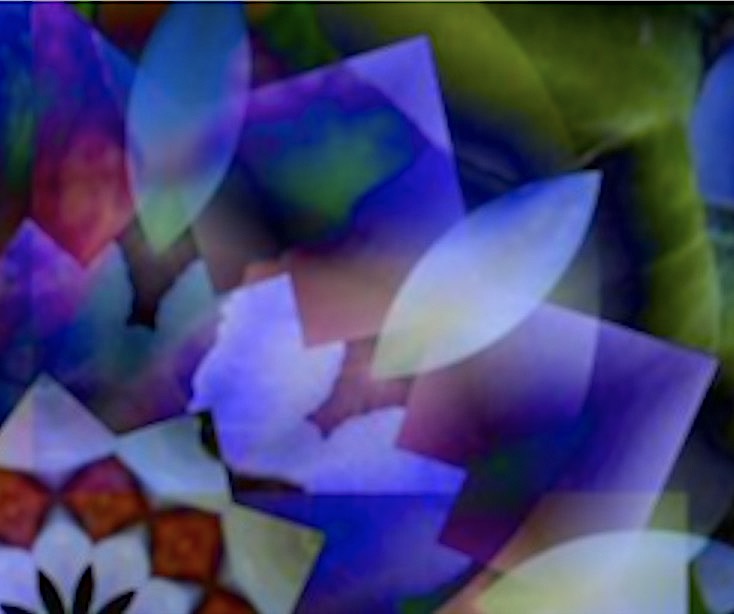 Abstract floral art